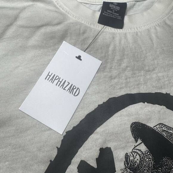 Haphazard nation tshirt with crow picture streetwear size medium - Picture 4 of 9